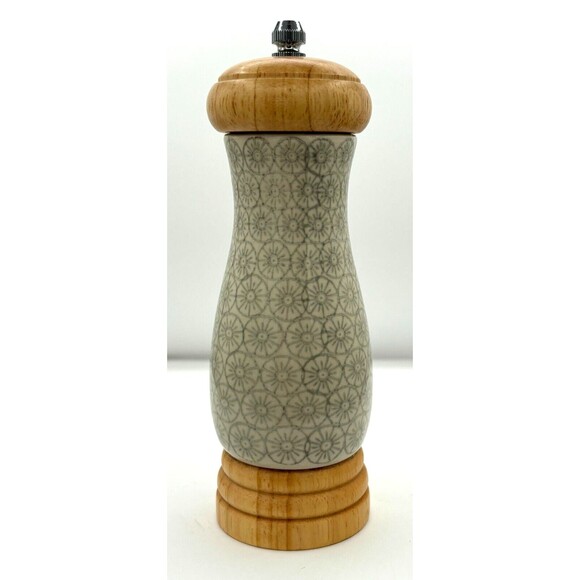 Bloomingville Salt & Pepper Mills Stoneware Cécile (Set of 2 Pieces) Grey Cecile - Picture 13 of 16
